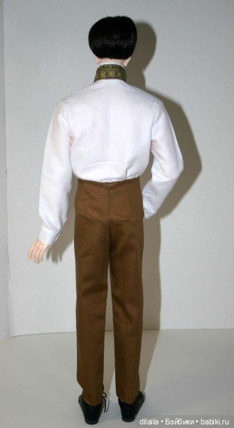 Выкройка PDF в натуральную величину / мужской наряд эпохи Регентства для куклы Iplehouse FID 49 см (фото 5)