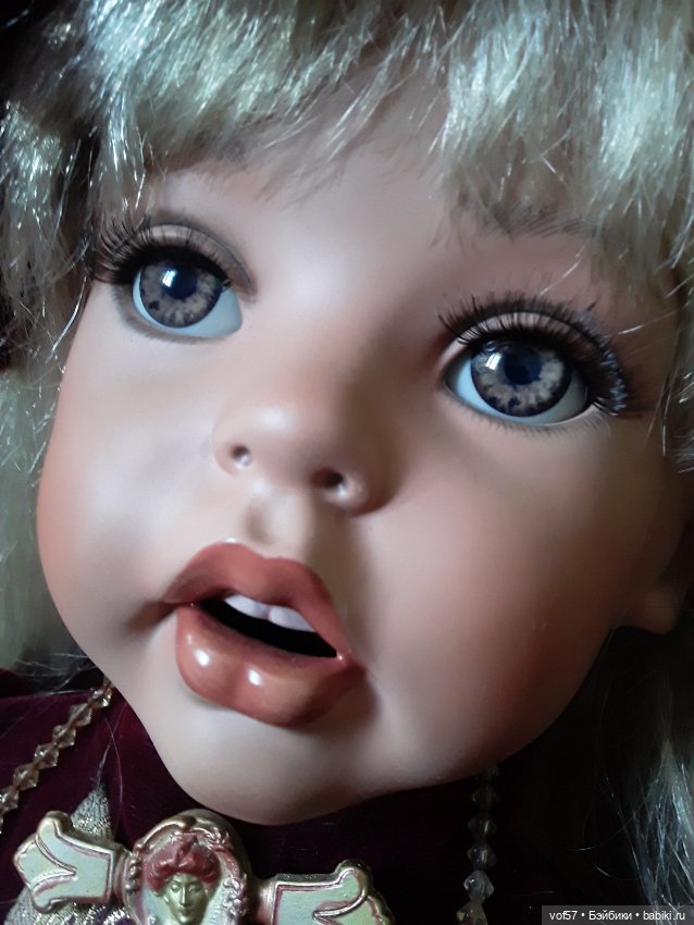 Красавица Фэнси — Фарфоровые куклы (фото 3)