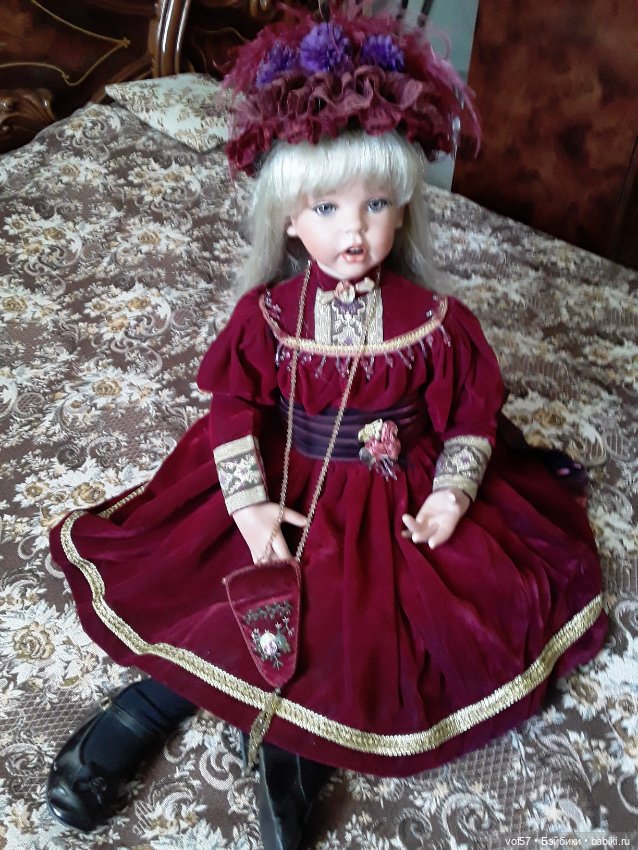 Красавица Фэнси — Фарфоровые куклы (фото 5)