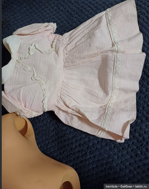 Винтажная куколка на реставрацию (фото 8)