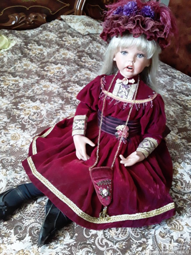 Красавица Фэнси — Фарфоровые куклы (фото 6)