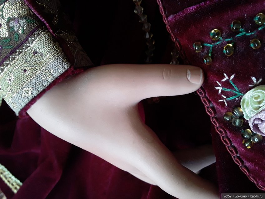 Красавица Фэнси — Фарфоровые куклы (фото 2)