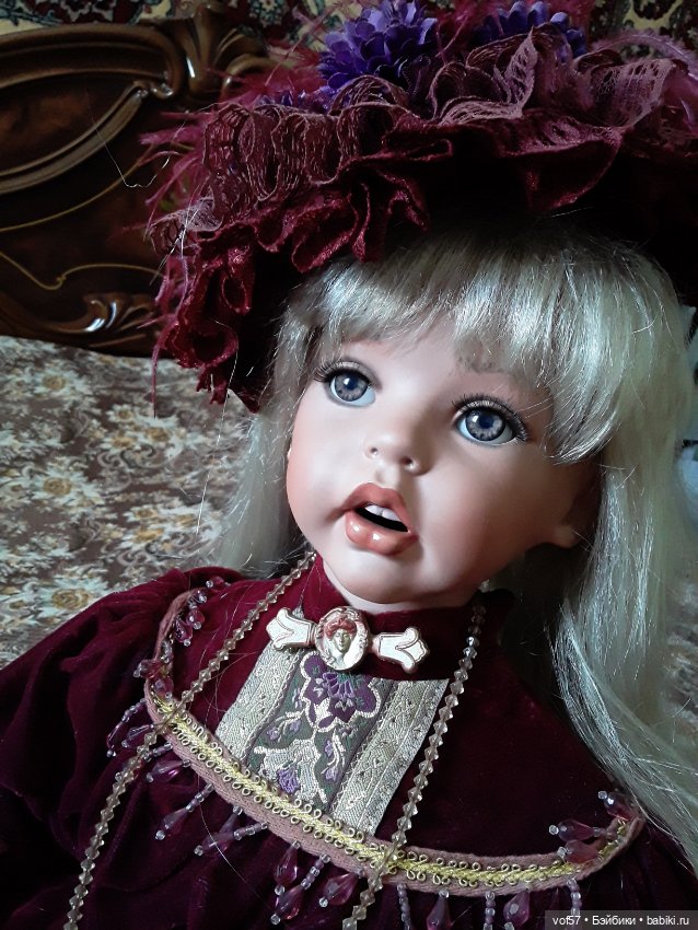 Красавица Фэнси — Фарфоровые куклы (фото 8)