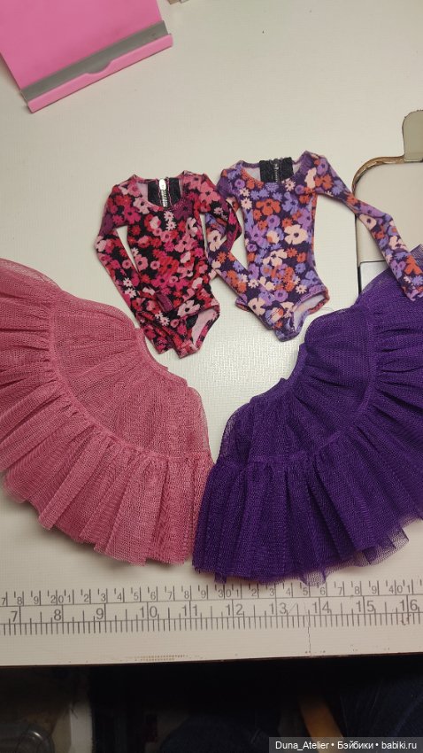 Комплект боди+юбочка — Одежда для BJD (фото 4)