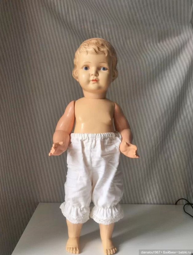 Кукла целлулоидная Bruno Schmidt, Schutz Marke (фото 5)