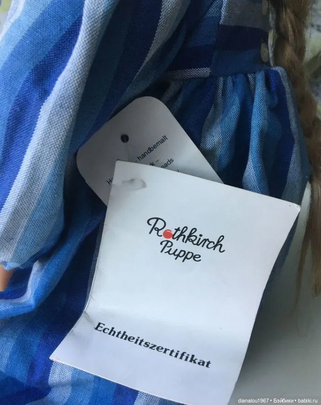 Кукла Rothkirch puppe, Германия