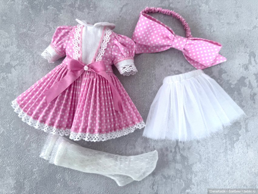 Платье для кукол Паола Рейна (фото 5)