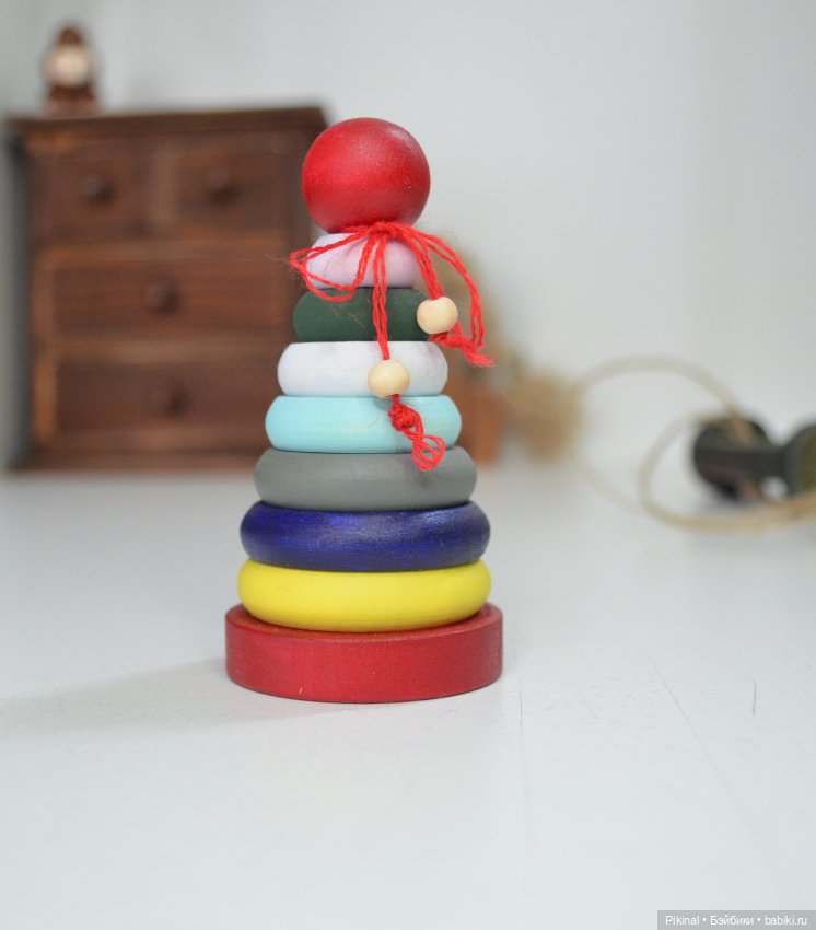 Маленькие пирамидки из дерева) (фото 5)