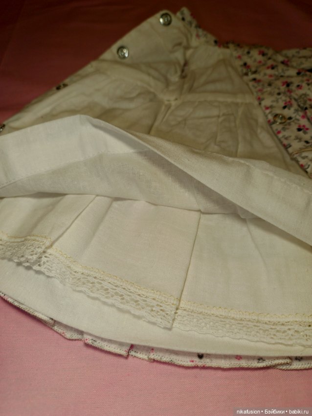 Платье для антикварной или винтажной куклы ростом 40 см (фото 10)