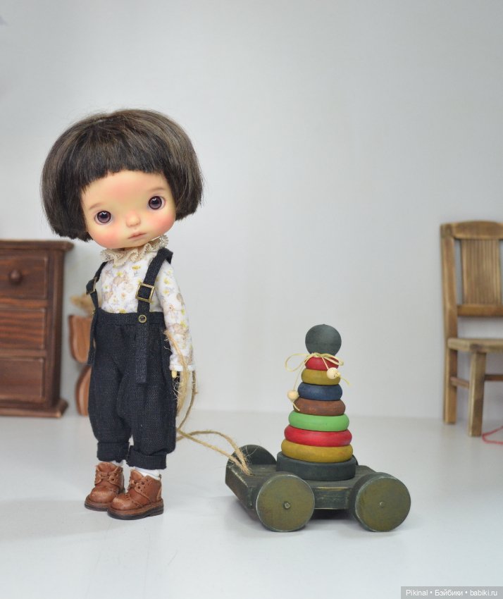 Маленькие пирамидки из дерева)