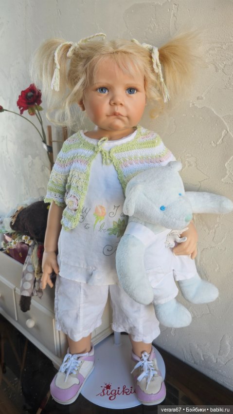 Малышка Spatzchen(Шпацхен) от Hildegard Gunzel из коллекции 2006 года.Рассрочка