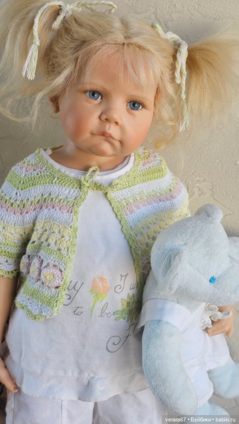 Малышка Spatzchen(Шпацхен) от Hildegard Gunzel из коллекции 2006 года.Рассрочка (фото 9)