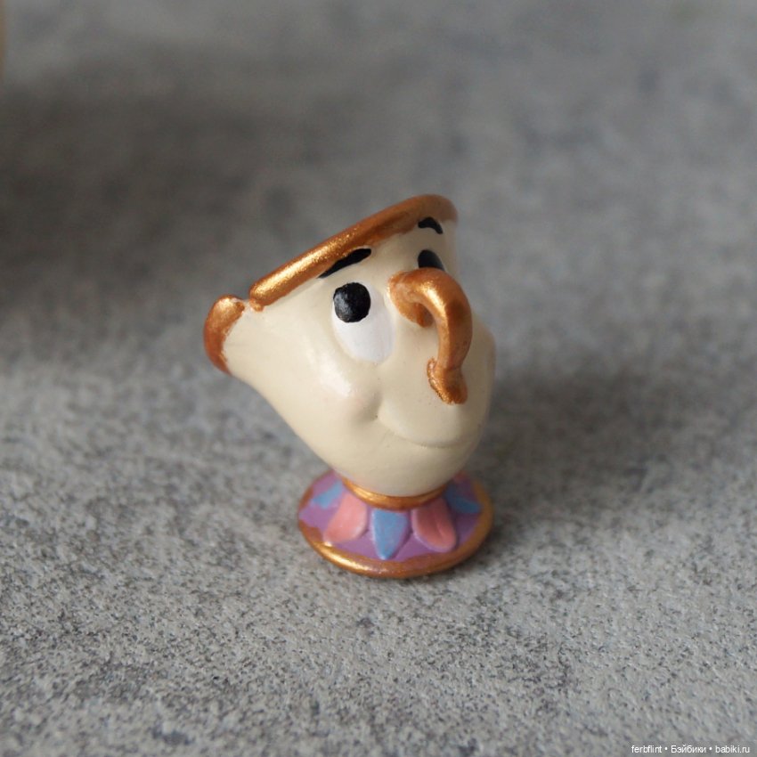 Фигурки миссис Поттс и Чип м/ф "Красавица и Чудовище" (масштаб 1:6) (фото 4)