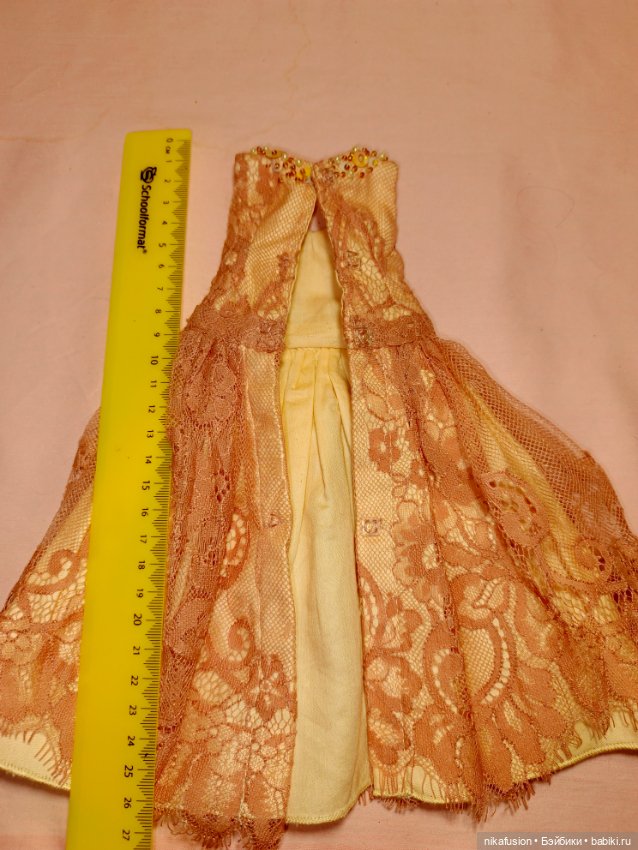 Платье на куклу БЖД рост 39-42 см (фото 7)