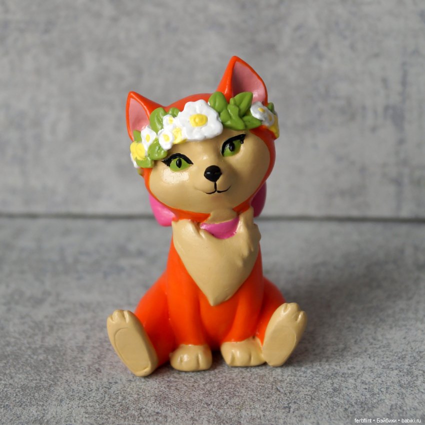 Фигурка котёнок Дина м/ф "Алиса в стране Чудес" (масштаб 1:6)