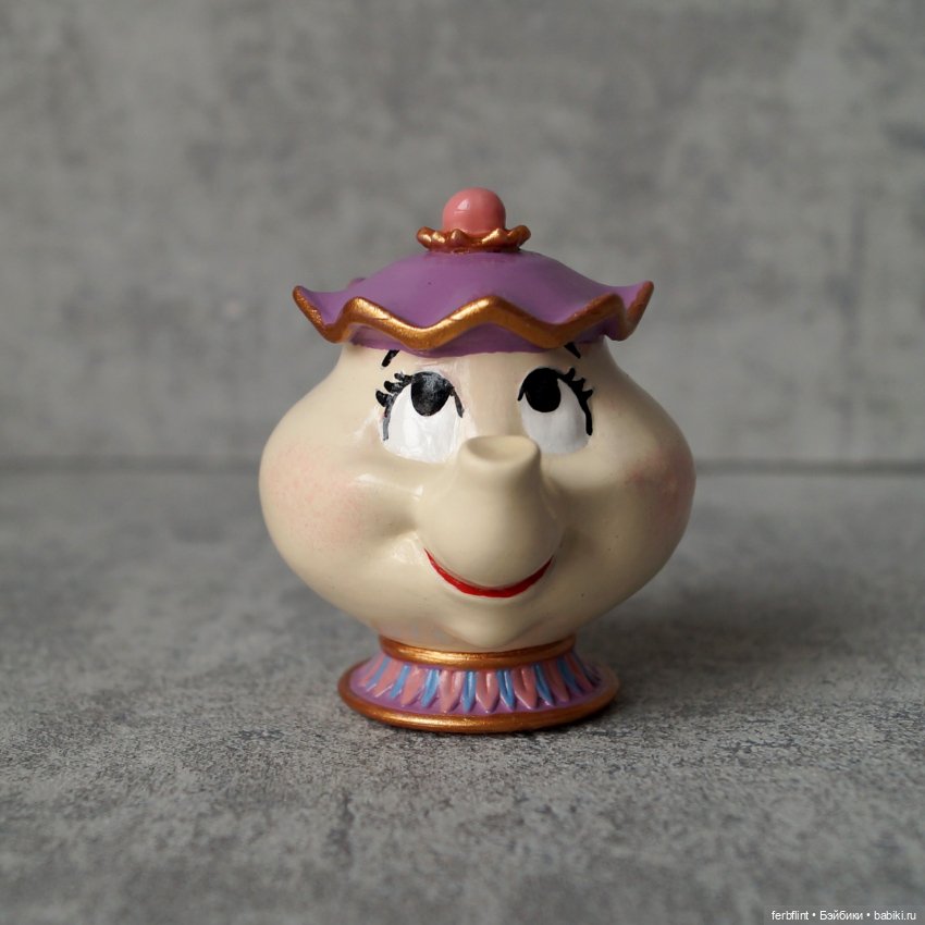 Фигурки миссис Поттс и Чип м/ф "Красавица и Чудовище" (масштаб 1:6) (фото 5)