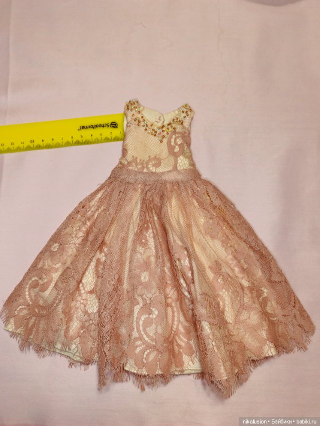 Платье на куклу БЖД рост 39-42 см (фото 5)