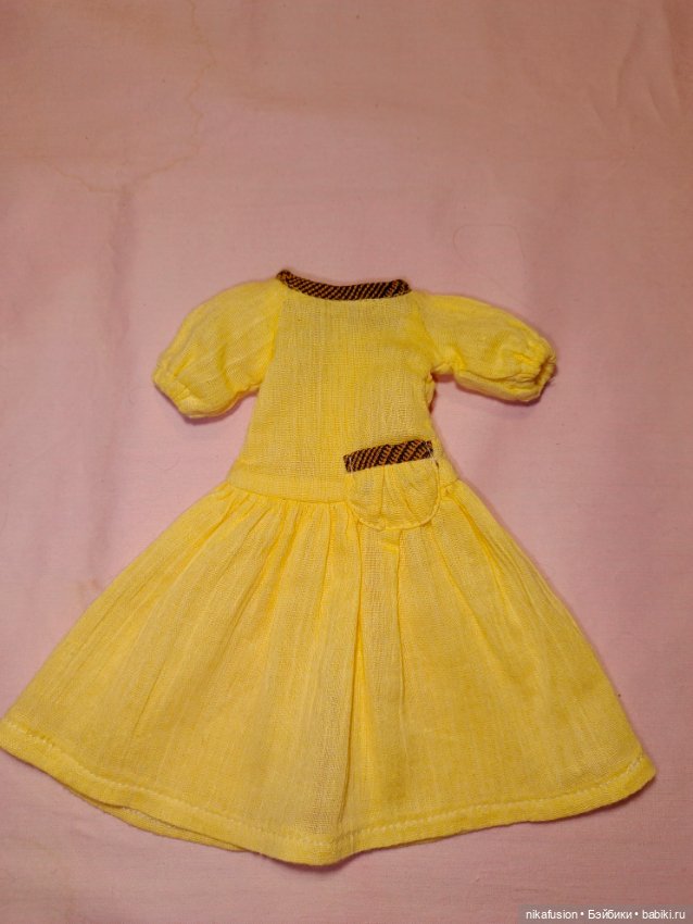 Платье на куклу БЖД ростом 35 см (фото 5)