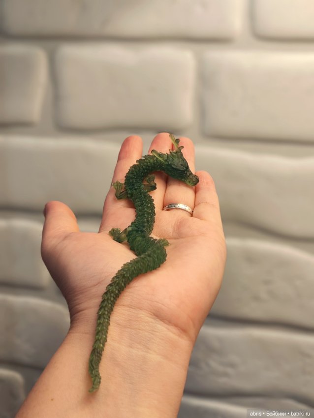 Печатный дракон — Миниатюра для кукол (фото 5)