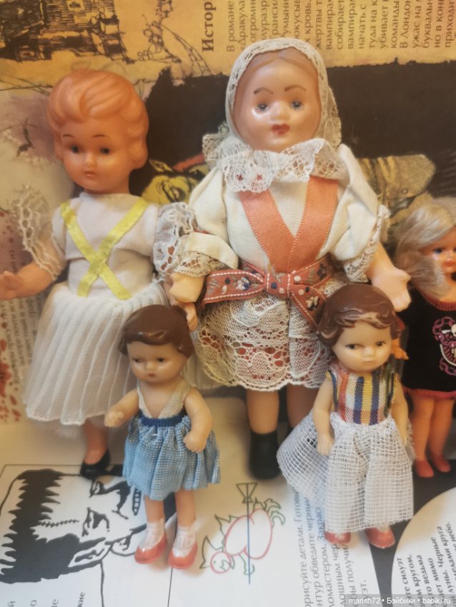 Винтажные куколки — Винтажные куклы и игрушки детства (фото 5)