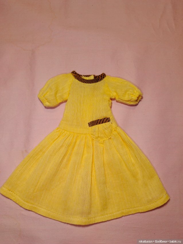 Платье на куклу БЖД ростом 35 см (фото 4)