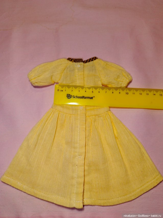 Платье на куклу БЖД ростом 35 см (фото 6)