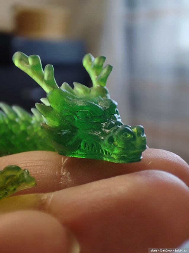 Печатный дракон — Миниатюра для кукол (фото 3)