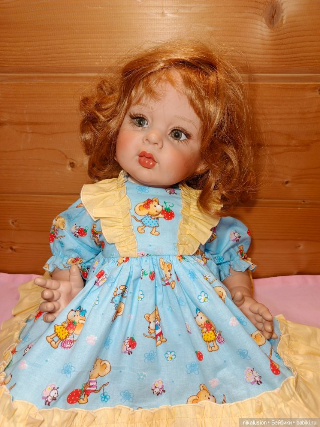 Платье и штанишки для реборна 65 см (фото 4)