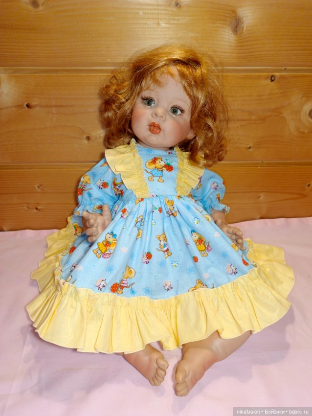 Платье и штанишки для реборна 65 см (фото 2)