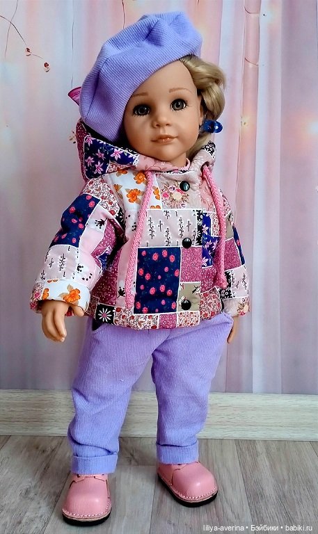 Одежда для ГОТЦ 50 см "Фуфаечки пэчворк & Co" (фото 4)