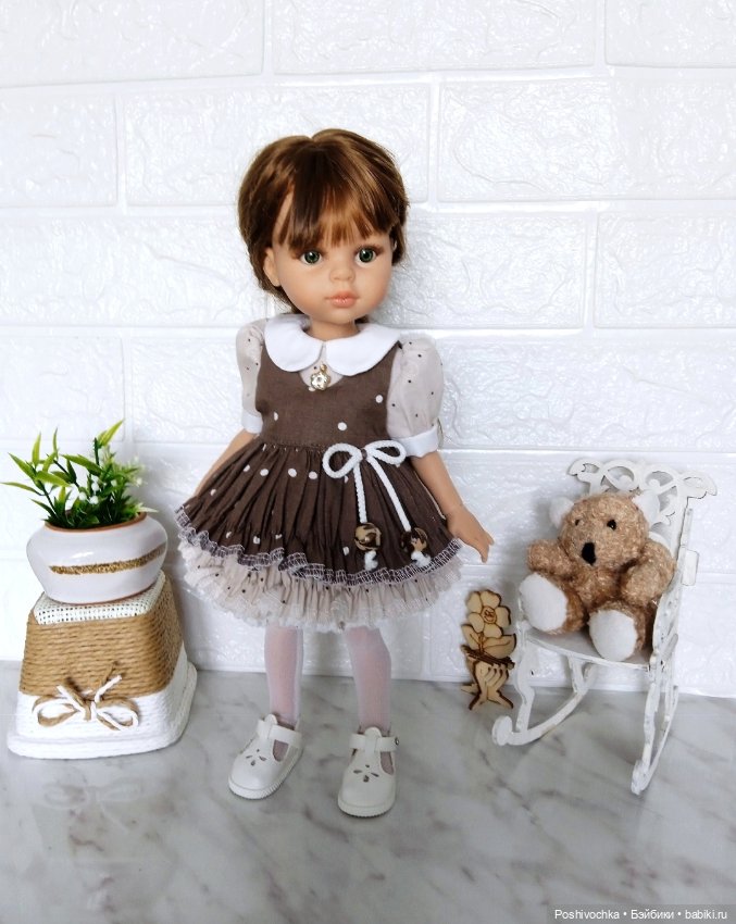 Платье для куклы Паола Рейна (фото 6)