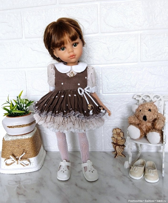 Платье для куклы Паола Рейна (фото 4)