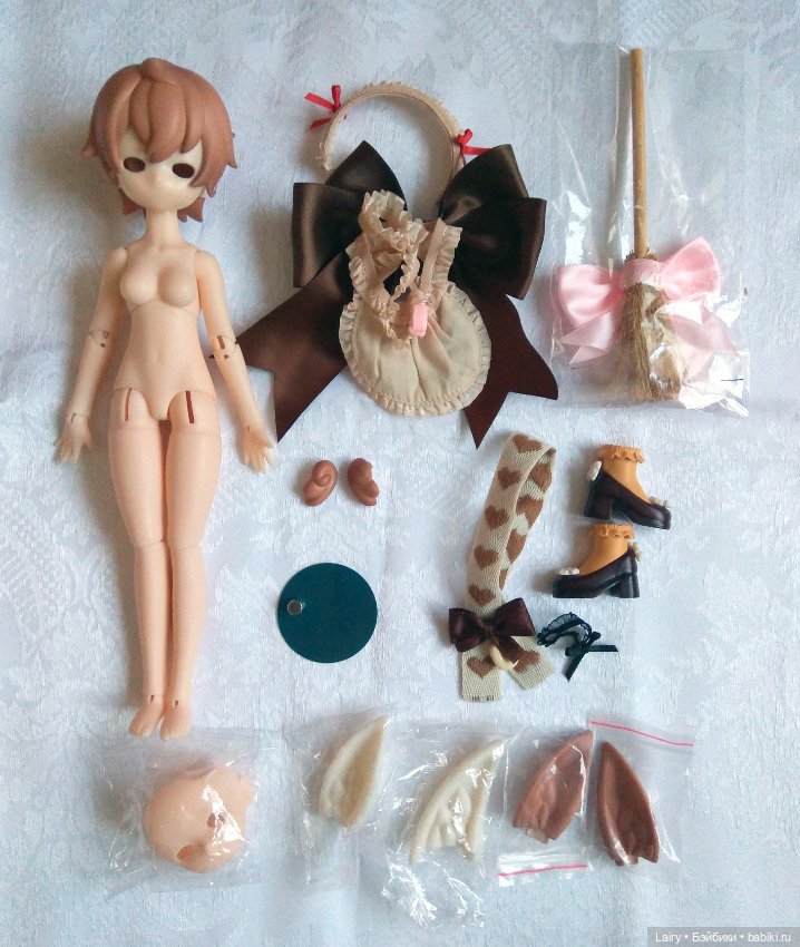 Сборная чайная зайка UFdoll