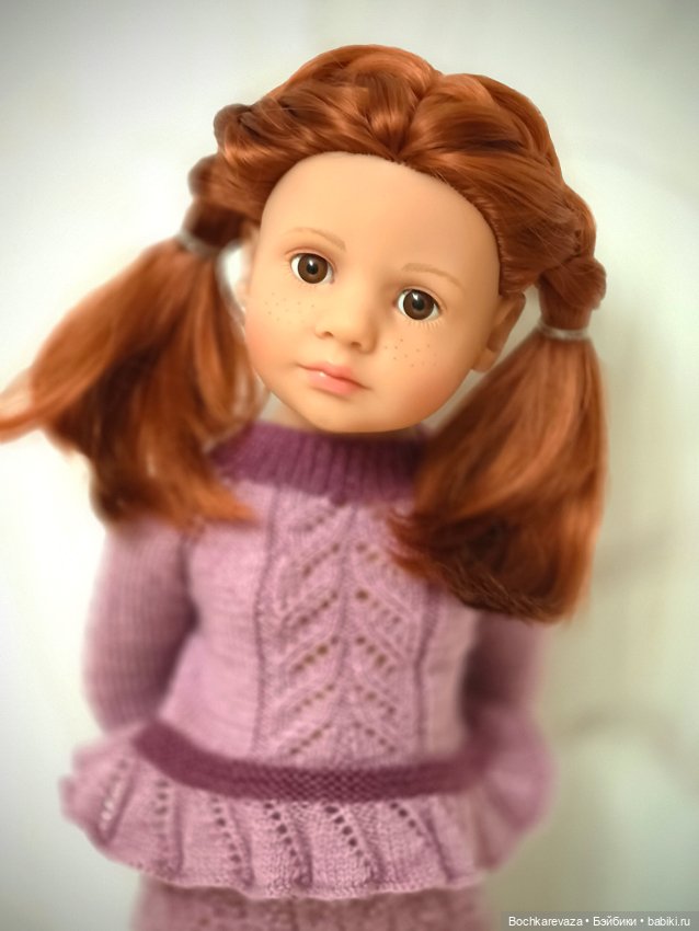 Вязаные комплекты для Готц 50 см (фото 7)