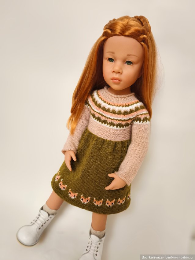 Вязаные комплекты для Готц 50 см (фото 5)