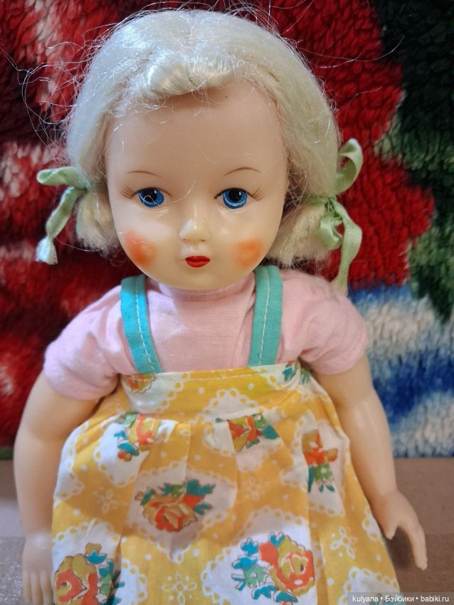 Кукла СССР паричковая — Винтажные куклы и игрушки детства (фото 7)