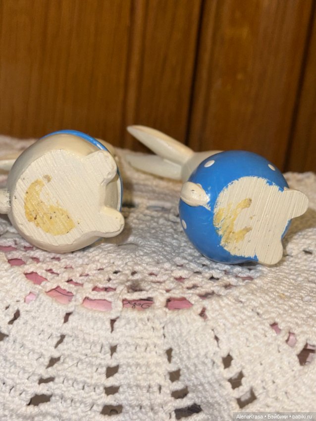 Пасхальные зайчики — Статуэтки (фото 5)