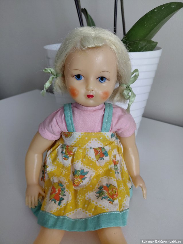 Кукла СССР паричковая — Винтажные куклы и игрушки детства (фото 2)