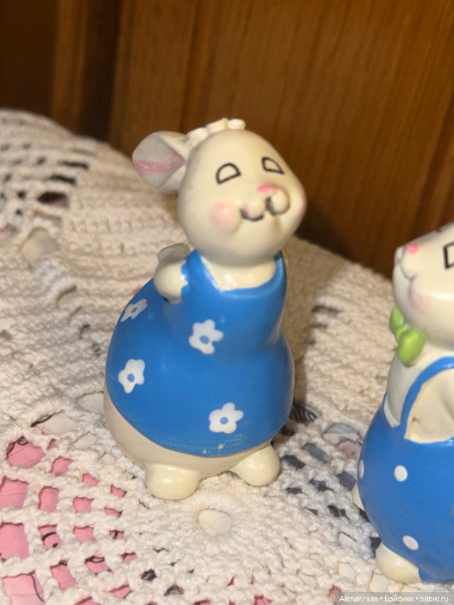 Пасхальные зайчики — Статуэтки (фото 2)