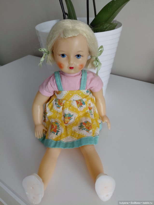 Кукла СССР паричковая — Винтажные куклы и игрушки детства