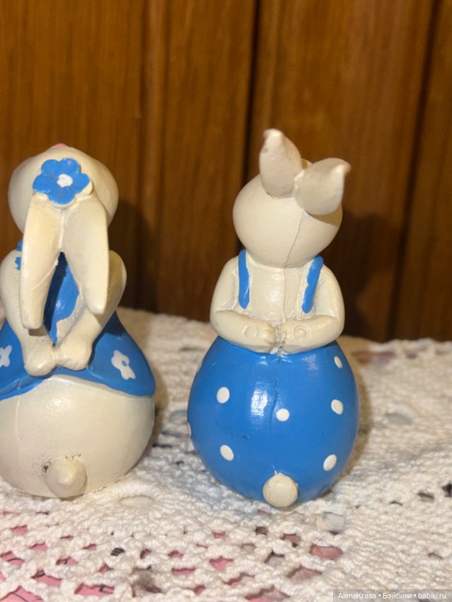 Пасхальные зайчики — Статуэтки (фото 4)