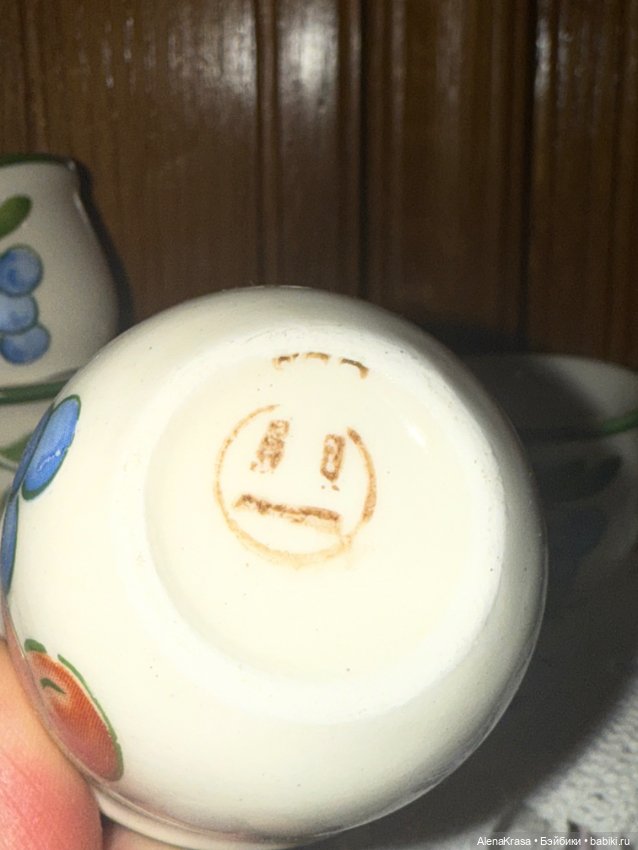 Чашечки ГДР — Посуда для кукол (фото 3)