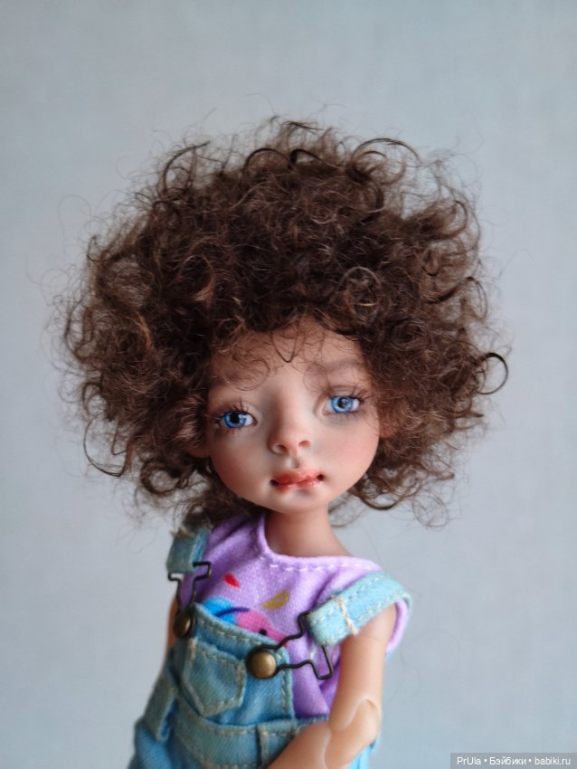 Паричок на Жу или схожим — Парики и волосы (мохер) для кукол (фото 3)