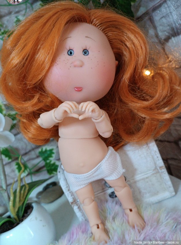 Мини Булочка Мия 23см на бжд-теле (фото 6)