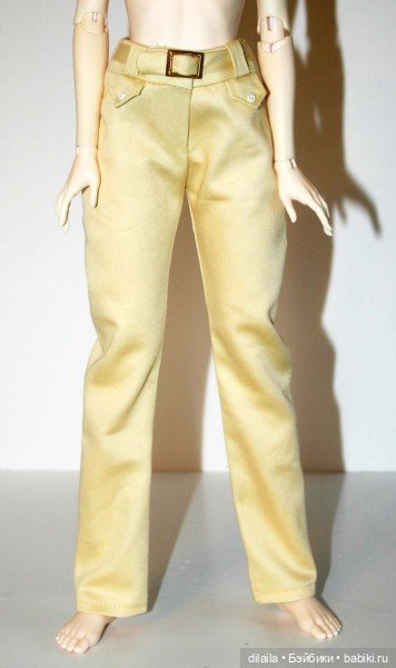 Выкройка PDF в натуральную величину / рубашка и брюки для куклы Iplehouse FID рост 45 см (фото 5)