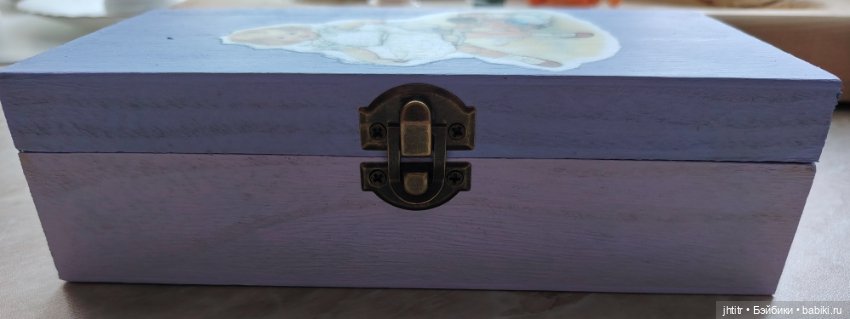 Пупс целлулоидный в шкатулке с одеждой (фото 6)