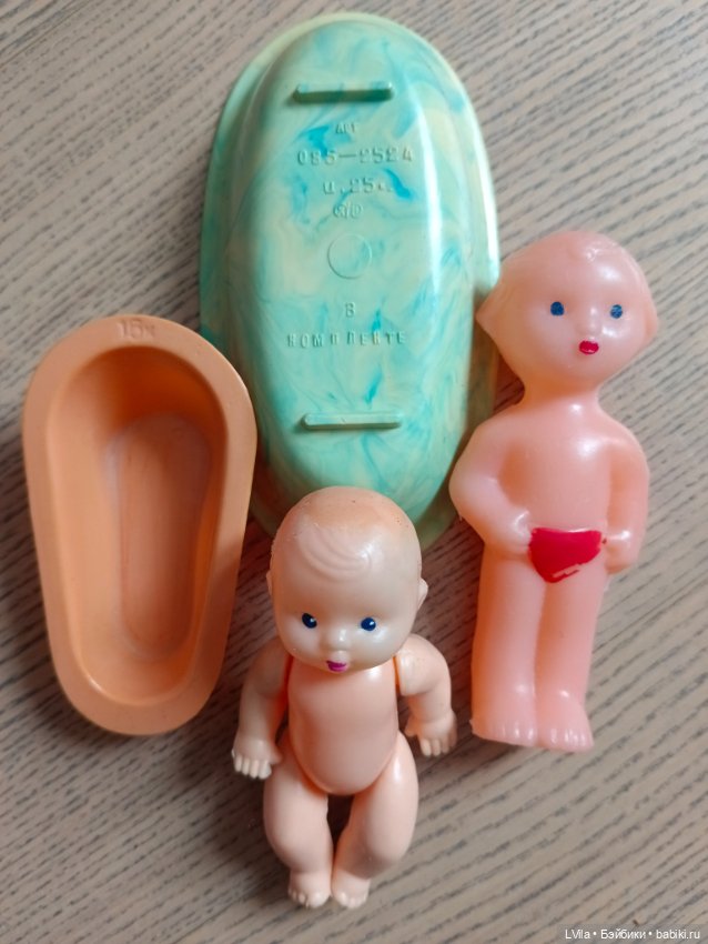 Два пупса Ссср и две ванночки (фото 8)