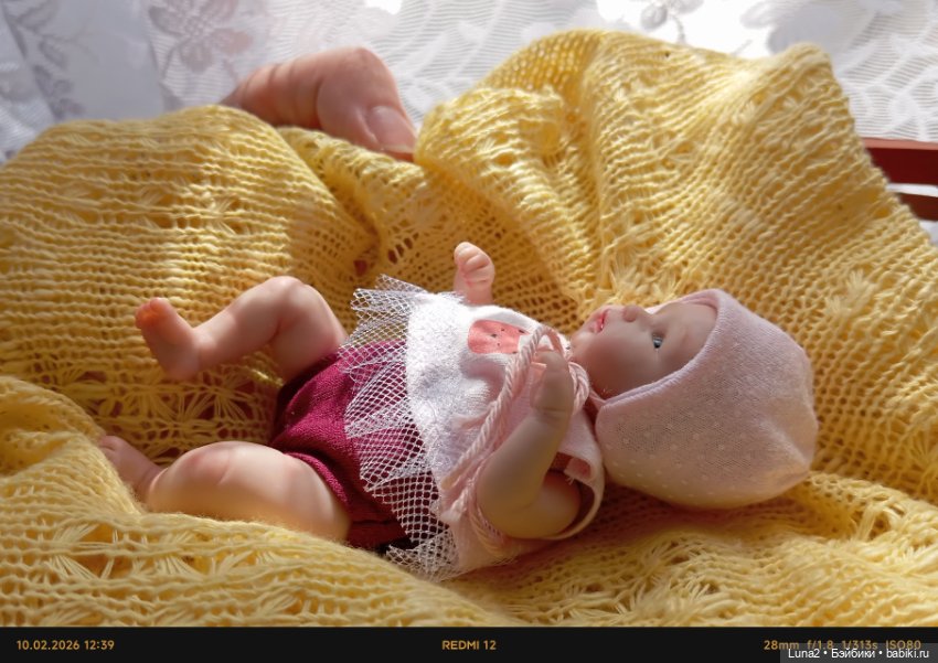 Лулу , малышка февраля — Авторские куклы (фото 6)