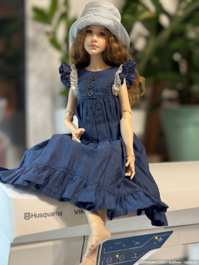 Нежное платье для Элли — Одежда для BJD (фото 3)