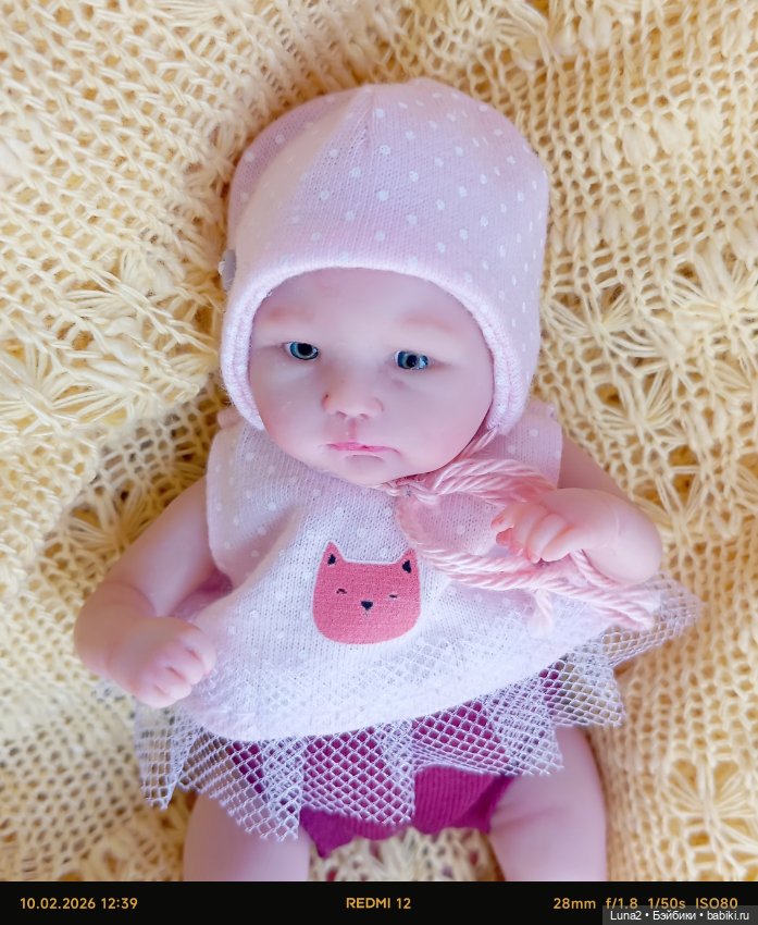 Лулу , малышка февраля — Авторские куклы (фото 7)